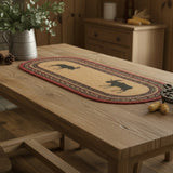 Boone Trace Moose Braided Table Runners-Lange General Store
