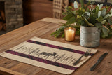 Cumberland Moose Placemats - Set of 2-Lange General Store