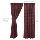 Boone Trace Panel Curtains-Lange General Store