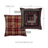 Boone Trace Patchwork Pillow-Lange General Store