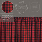 Boone Trace Tier Curtains 36"-Lange General Store