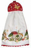 Botanical Mushrooms Hang-Up Kitchen Towel-Lange General Store
