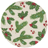 Boughs of Holly Placemats-Lange General Store