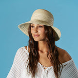 Braided Sun Hat - Beige-Lange General Store