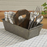 Bread Pan Galvanized Caddy-Lange General Store