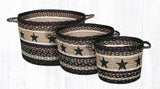 Briarwood Black Star Braided Baskets - Lange General Store