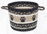 Briarwood Paw Prints Braided Baskets-Lange General Store