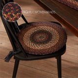 Brick Raven Braided Chair Pad
