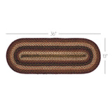 Brick Raven Braided Table Runner