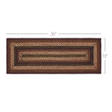 Brick Raven Braided Table Runner