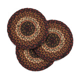 Brick Raven Braided Trivet 8" Set of 3