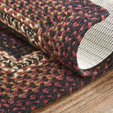 Brick Raven Collection Braided Rugs - Rectangle-Lange General Store