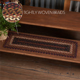 Brick Raven Collection Braided Rugs - Rectangle