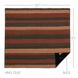 Brick Raven Patchwork Quilt