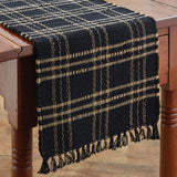 Bridgeton Black Chindi Table Runners-Lange General Store