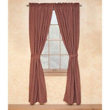 Sturbridge Wine Long Panel Curtains-Lange General Store