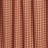 Bridgeton Wine Ruffled Shower Curtain-Lange General Store