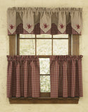 Sturbridge Wine Star Point Valance-Lange General Store