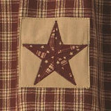 Sturbridge Wine Star Triple Point Valance-Lange General Store