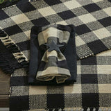 Buffalo Black and Tan Check Napkins-Lange General Store
