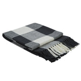 Wicklow Black Check Throw-Lange General Store