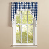 Buffalo Blue Check Home Sweet Swags-Lange General Store