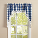Buffalo Blue Check Home Sweet Swags-Lange General Store