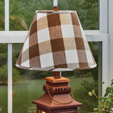 Buffalo Brown Check Lamp Shade-Lange General Store