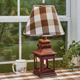 Buffalo Brown Check Lamp Shade-Lange General Store