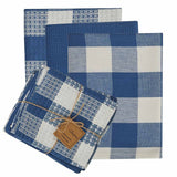 Buffalo Check Dish Towel and Cloth Set - Choice of Color - Lange General Store