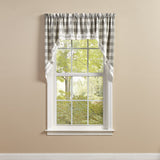 Buffalo Grey Check Home Sweet Swags-Lange General Store