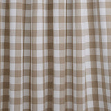 Buffalo Natural Check Shower Curtain-Lange General Store
