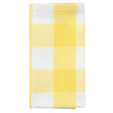 Buffalo Yellow Check Napkins-Lange General Store