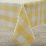 Buffalo Yellow Check Table Cloth-Lange General Store