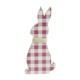 Bunny Hop All Ears Lavender Check Bunny 13"-Lange General Store