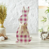 Bunny Hop All Ears Lavender Check Bunny 13"-Lange General Store