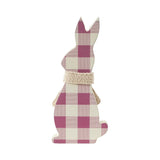 Bunny Hop All Ears Lavender Check Bunny-Lange General Store