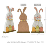 Bunny Hop Blushing Bunny & Eggs-Lange General Store