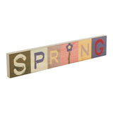 Bunny Hop Multicolor SPRING Block Sign-Lange General Store