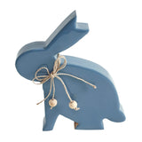 Bunny Hop Wooden Enamel Bunny w/ Natural Beads-Lange General Store