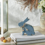 Bunny Hop Wooden Enamel Bunny w/ Natural Beads-Lange General Store