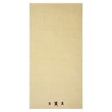 Burgundy Prim Stars Creme Towels & Washcloths-Lange General Store