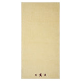 Burgundy Prim Stars Creme Towels & Washcloths-Lange General Store