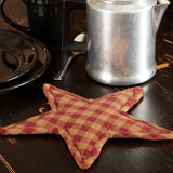 Burgundy Star Trivet-Lange General Store