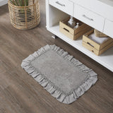 Burlap Dove Grey Bath Mat - Lange General Store