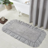 Burlap Dove Grey Bath Mat - Lange General Store