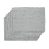 Burlap Dove Grey Placemats-Lange General Store