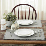 Burlap Dove Grey Placemats-Lange General Store