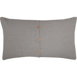 Burlap Dove Grey Sham-Lange General Store