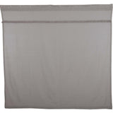 Burlap Dove Grey Shower Curtain-Lange General Store